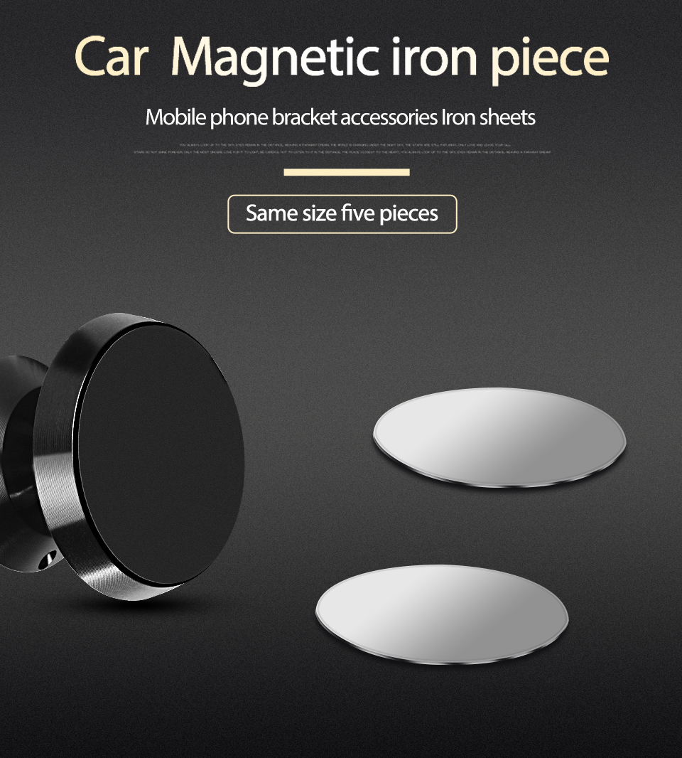 Kovová PODLOŽKA Na MOBIL PRO PŘICHYCENÍ k MAGNETICKÉMU DRŽÁKU