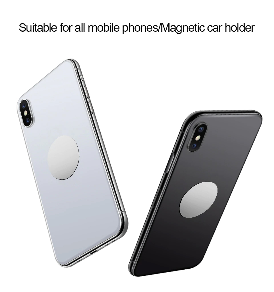 Kovová SAMOLEPICÍ PODLOŽKA Na MOBIL PRO PŘICHYCENÍ k MAGNETICKÉMU DRŽÁKU