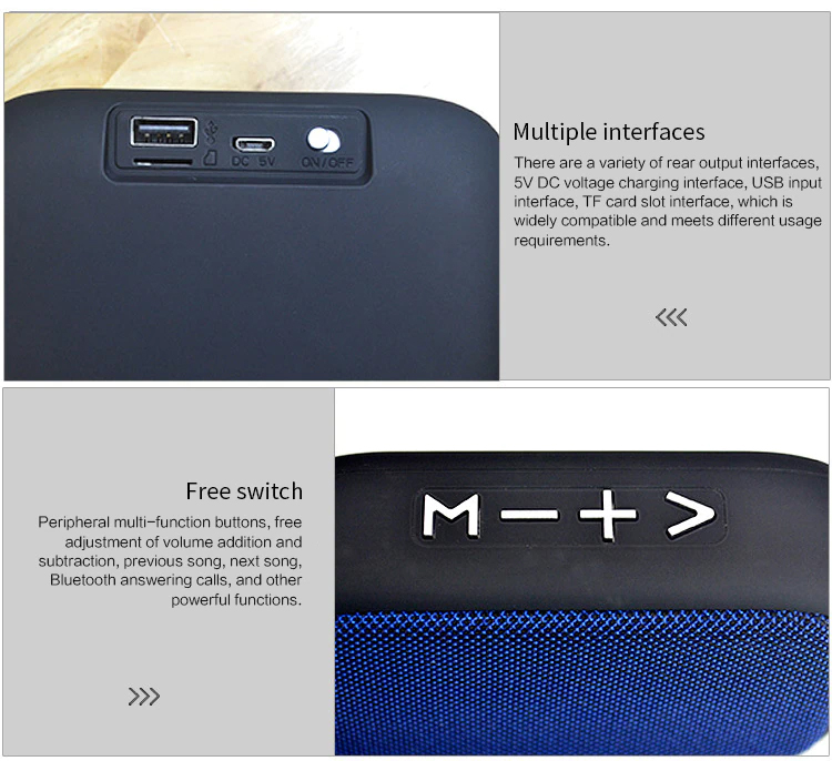 Bezdrátový BLUETOOTH REPRODUKTOR kompatibilní s Bluetooth