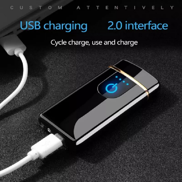 PLAZMOVÝ VĚTRUODOLNÝ USB ZAPALOVAČ