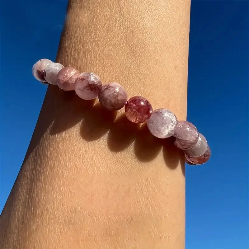 NÁRAMEK z přírodních KAMENŮ duchovní kámen KUNZIT