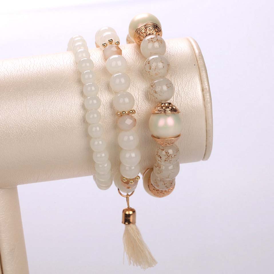 TROJITÝ NÁRAMEK s PERLAMI