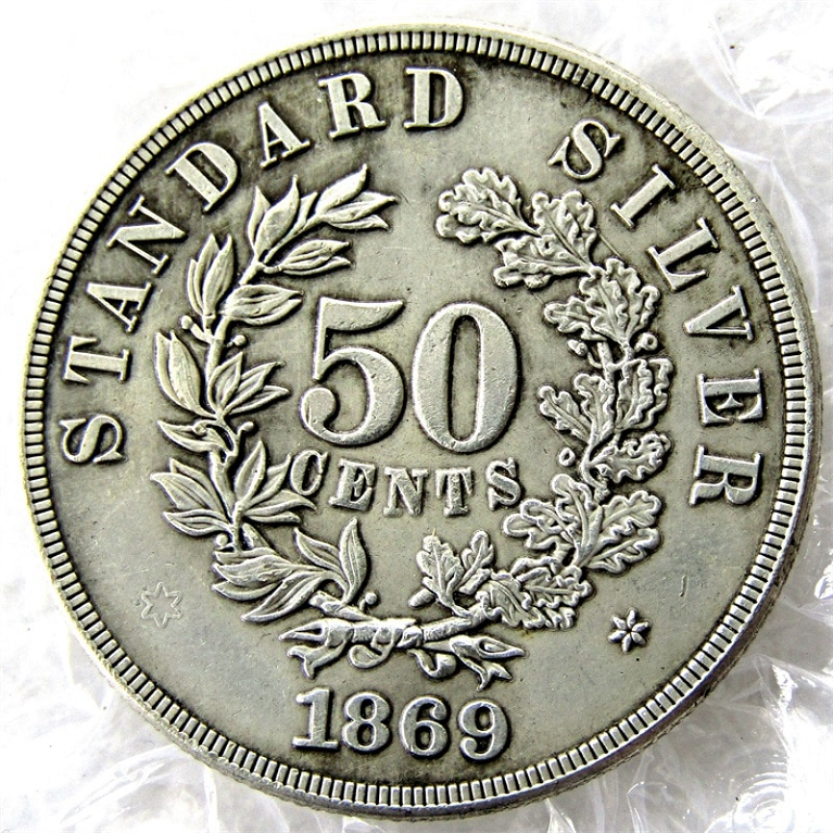 IMITACE AMERICKÉHO DOLARU 1/2DOLARU - MINCE 50centů