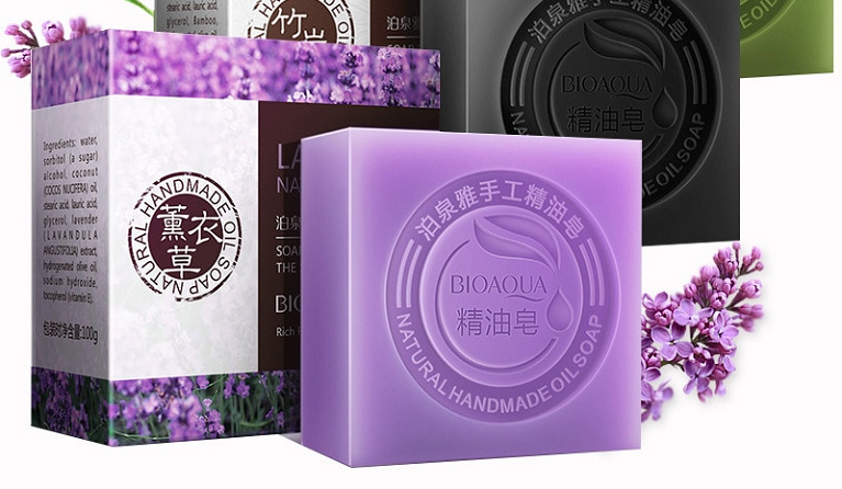 Etérické MÝDLO Levandule