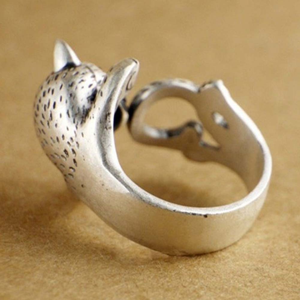 PRSTEN KOČKA ČERVENÉ OČI