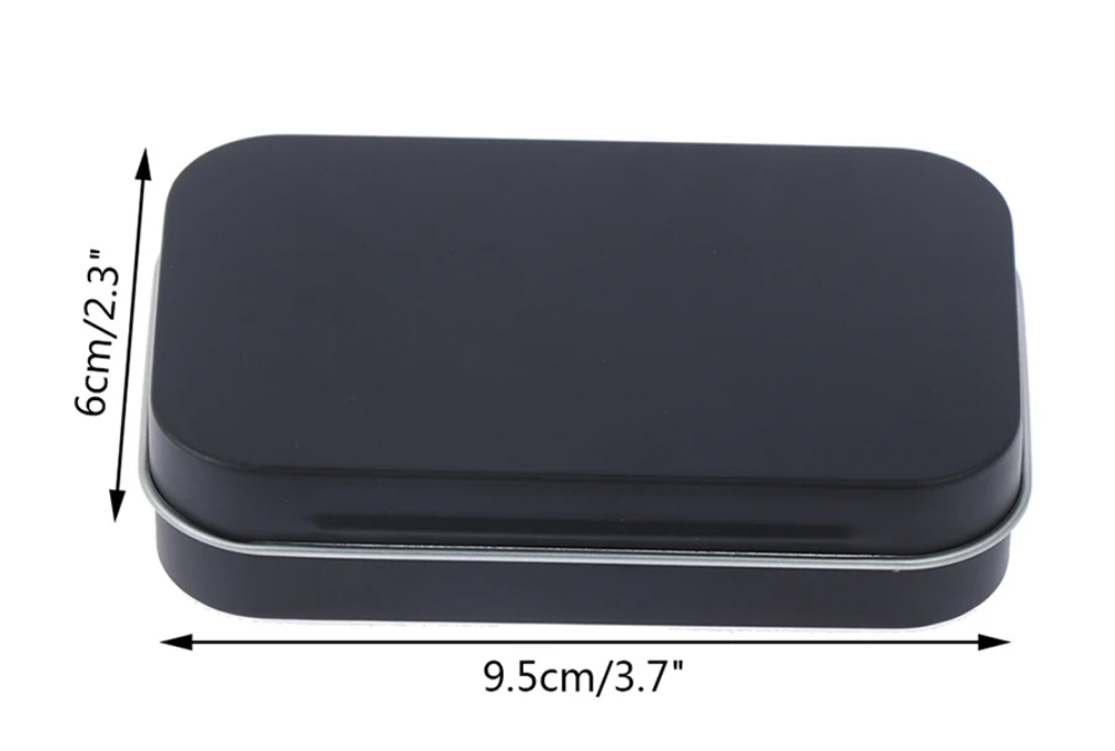 Plechová KRABIČKA S víkem