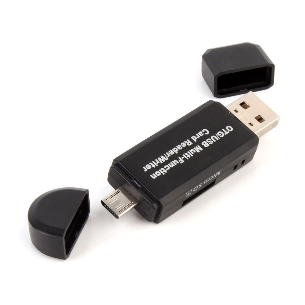 Universální USB ČTEČKA ADAPTÉR USB 4x v 1