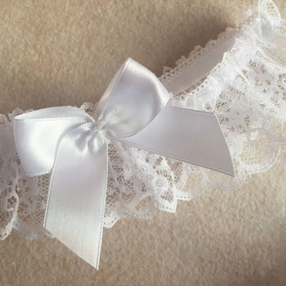 Sexi  Krajková Bílá SVATEBNÍ SADA