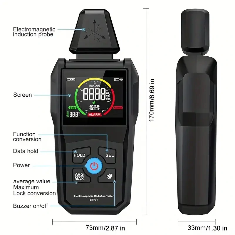 DETEKTOR ELEKTROMAGNETICKÉHO ZÁŘENÍ