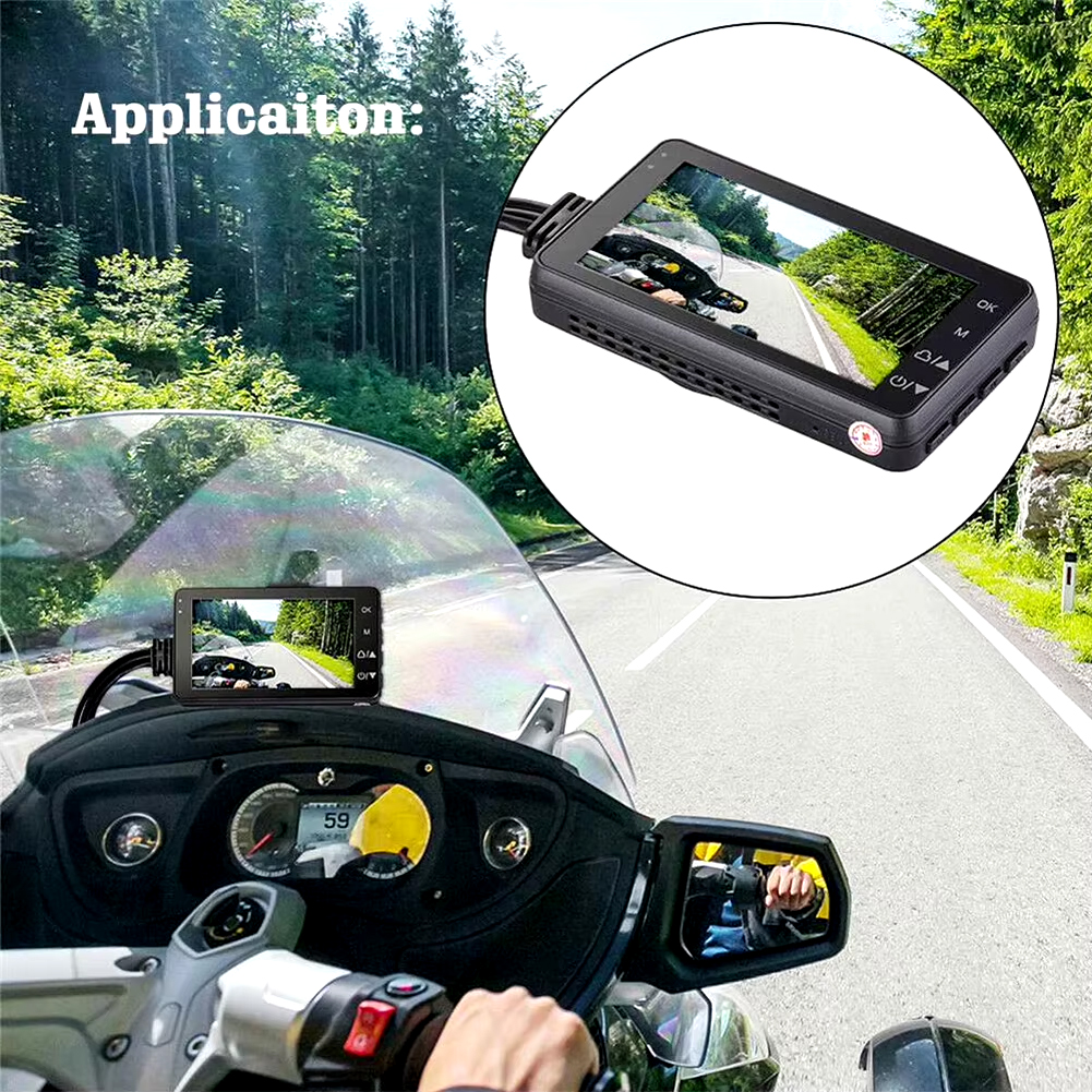 MOTOCYKLOVÁ KAMERA Display 3 " Rozlišení:1080 P