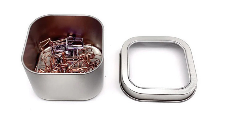 KRABICKA PLECHOVA S PRUHLEDNYM VIKEM