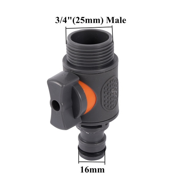 VENTIL na HADICI 1/2 " - výstup závit  3/4"...PV417