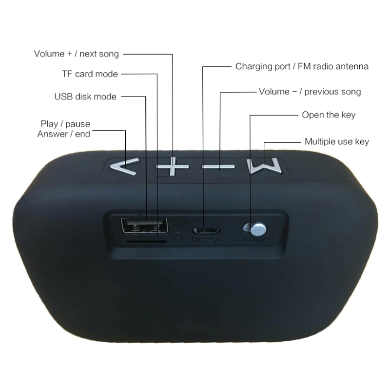 Bezdrátový BLUETOOTH REPRODUKTOR kompatibilní s Bluetooth