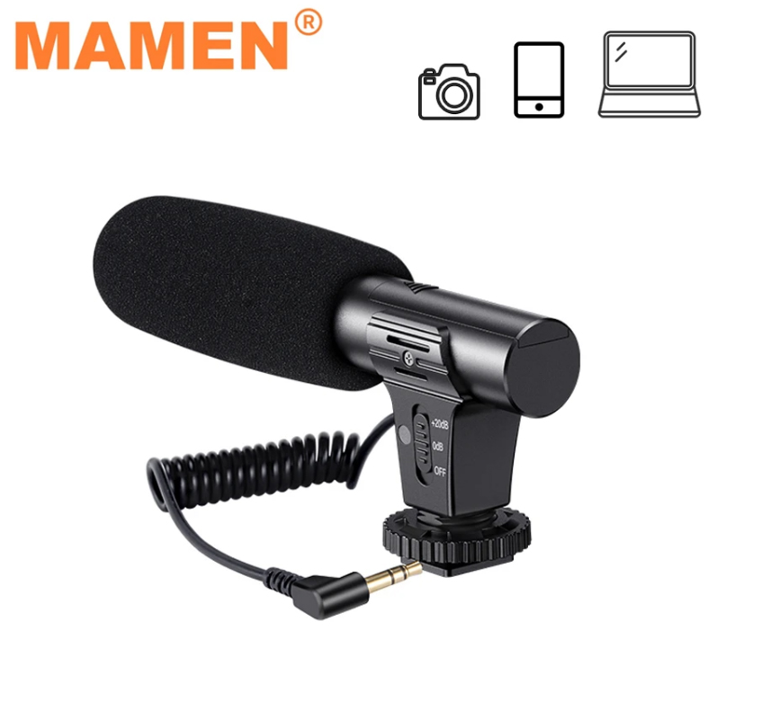 Záznamový MIKROFON se STOJANEM