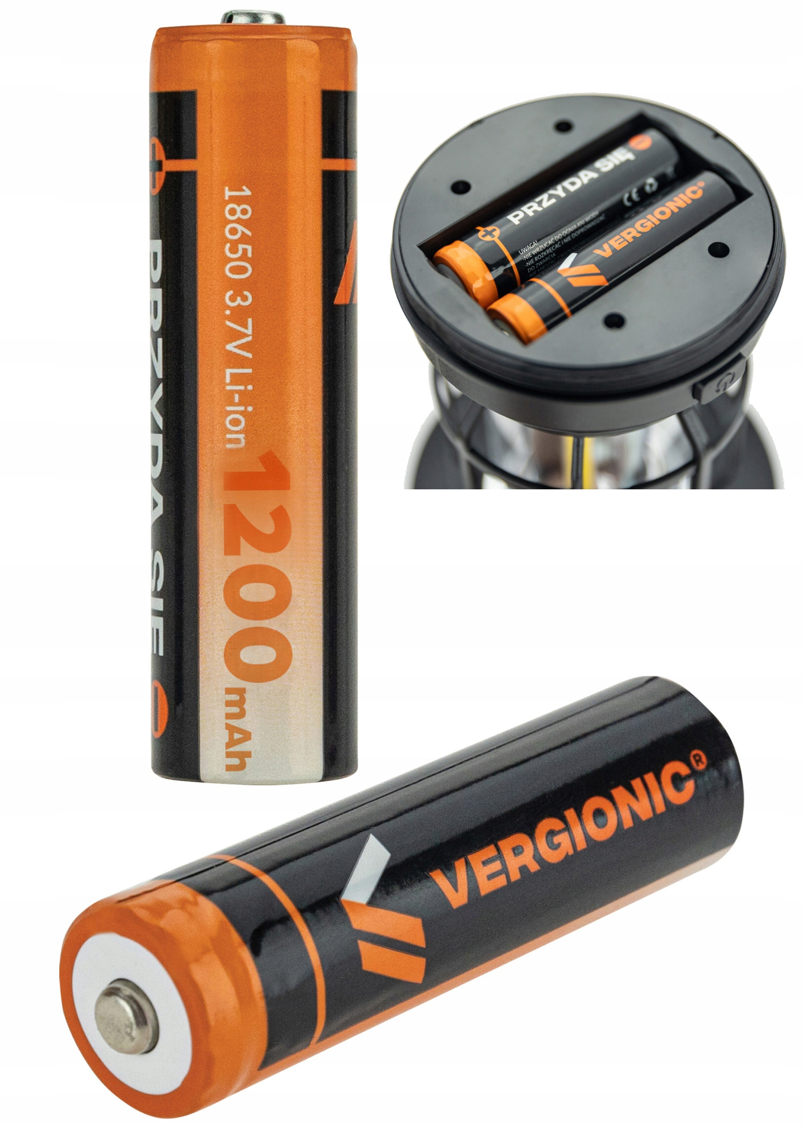 Akumulátorová dobíjecí BATERIE 18650 Li-ion 1200 mAh 3,7V