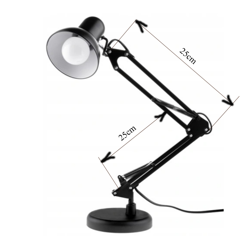STOLNÍ LAMPA - PSACÍ STŮL, PRACOVNÍ STŮL, DÍLNA, KANCELÁŘ atd