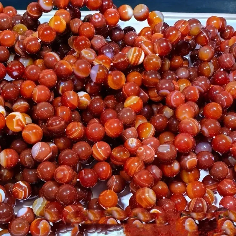 Přírodní nádherný červený ACHÁT