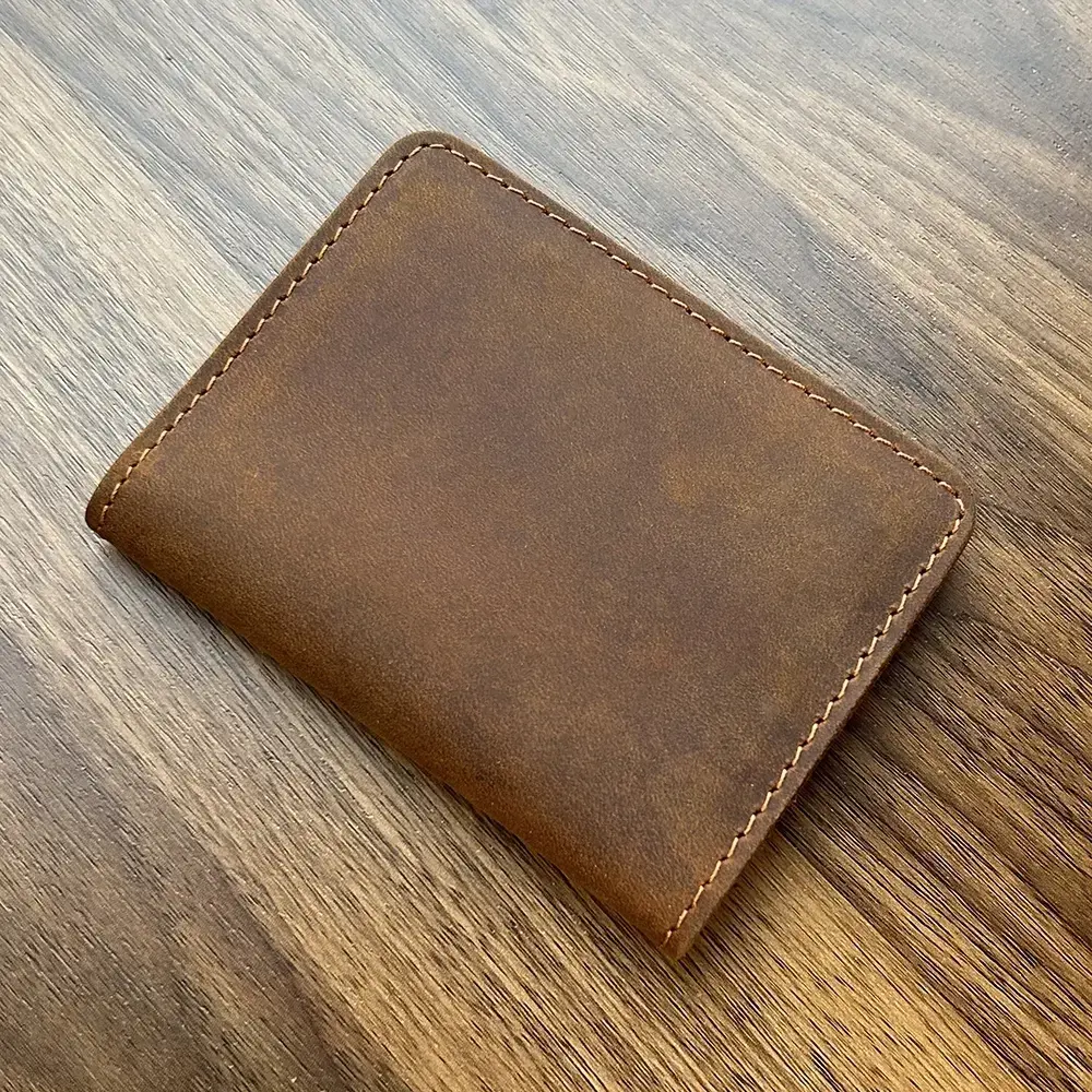 Ručně vyrobené kožené POUZDRO na KARTY,OBČANKU,ŘIDIČÁK