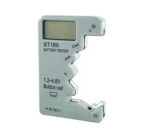 Digitální Universální ZKOUŠEČKA - TESTER BATERIÍ