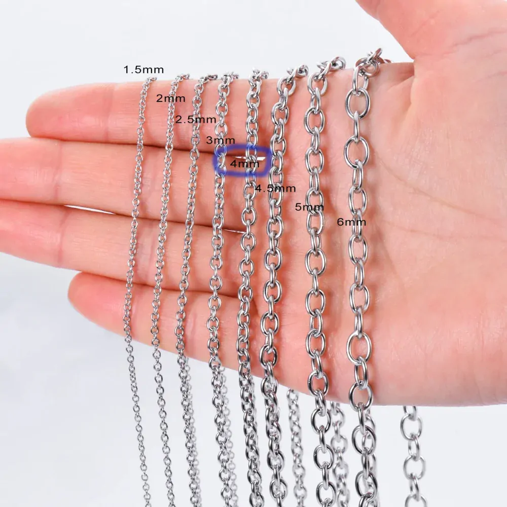 NEREZ ŘETÍZEK STŘÍBRNÁ BARVA