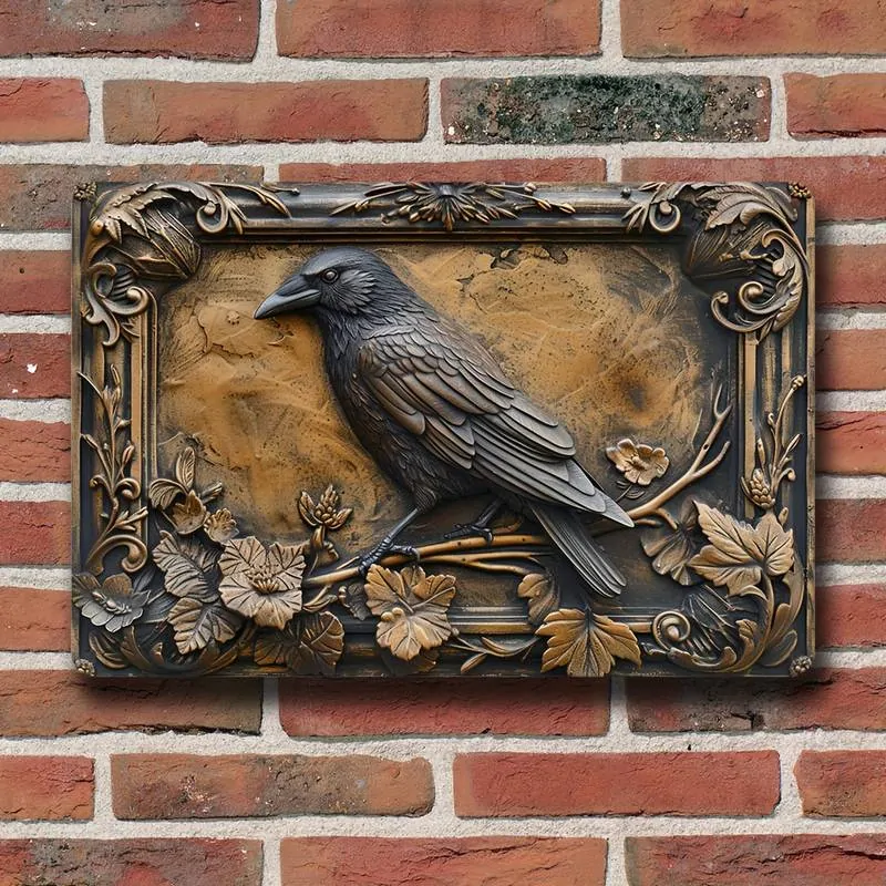 Krásná DEKORACE VRÁNA