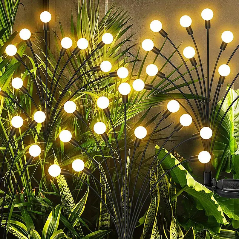 8 Světel Solární LED venkovní SVĚTLA SVĚTLUŠKY