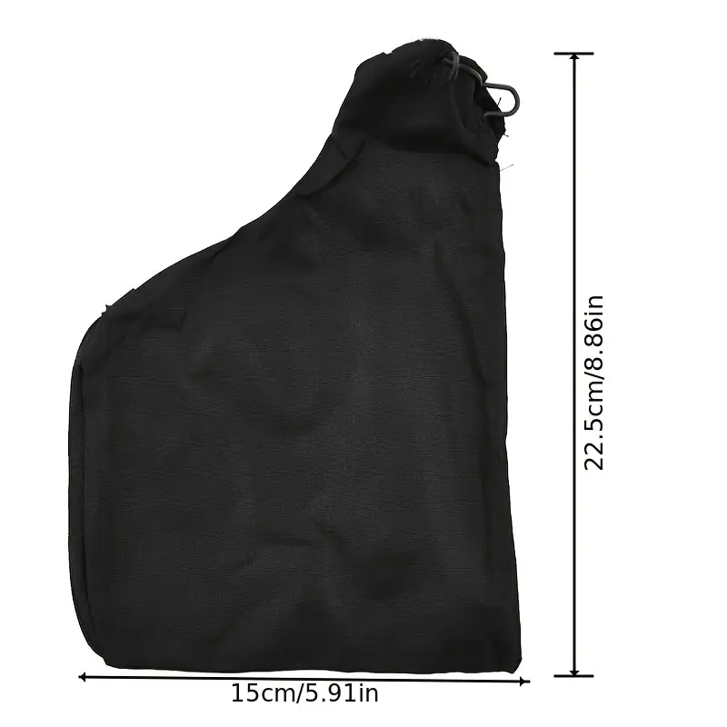 Černý sběrný SÁČEK na PILINY