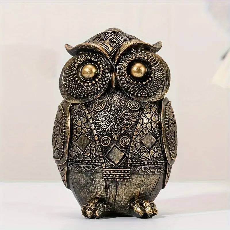 Okouzlující Vintage Figurka SOVY