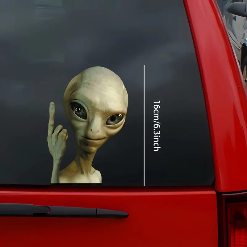 Originální NÁLEPKA Pozdrav MIMOZEMŠŤANA