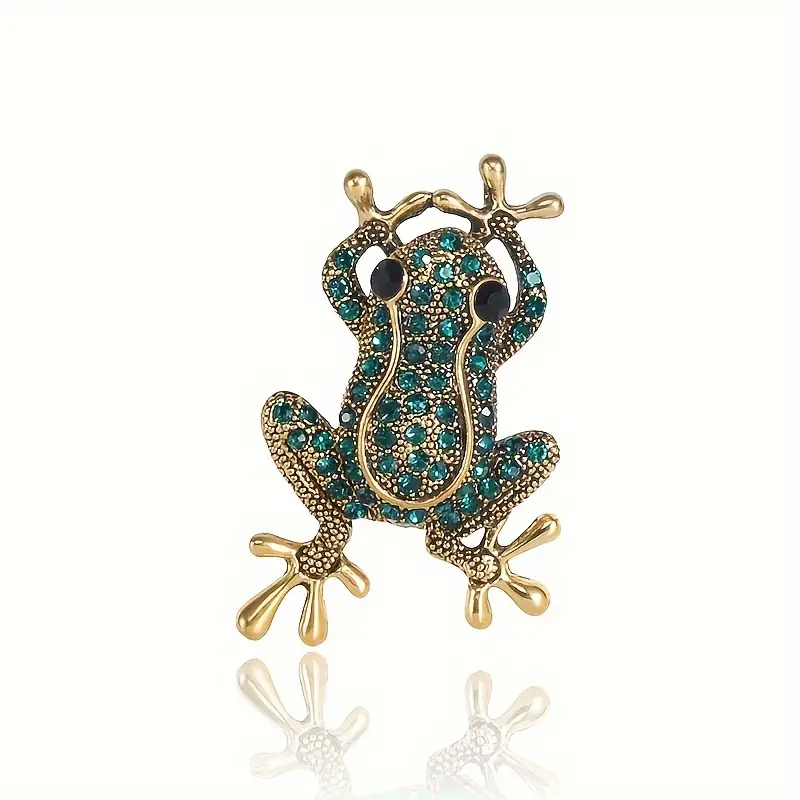 Originální BROŽ s roztomilým zvířátkem žabka