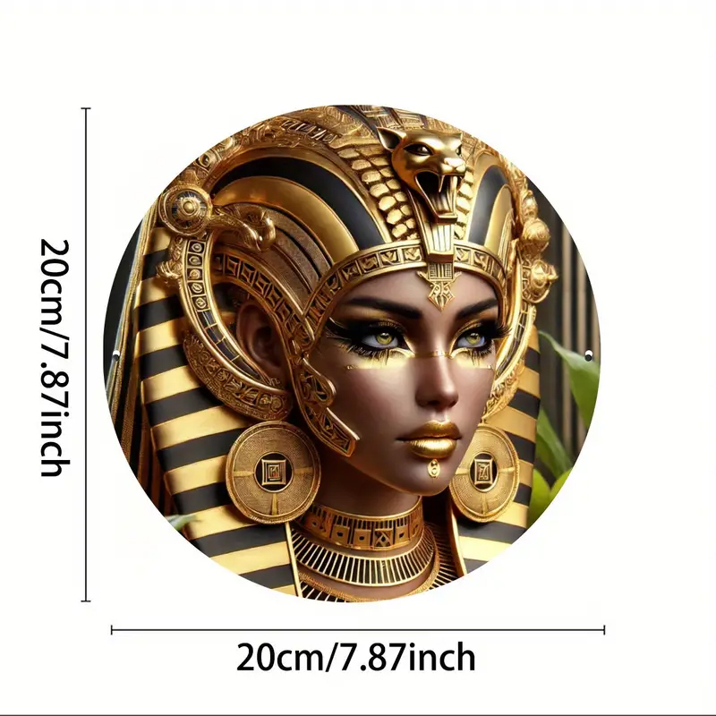 Nástěnná DEKORACE s Motivem Egyptské Královna