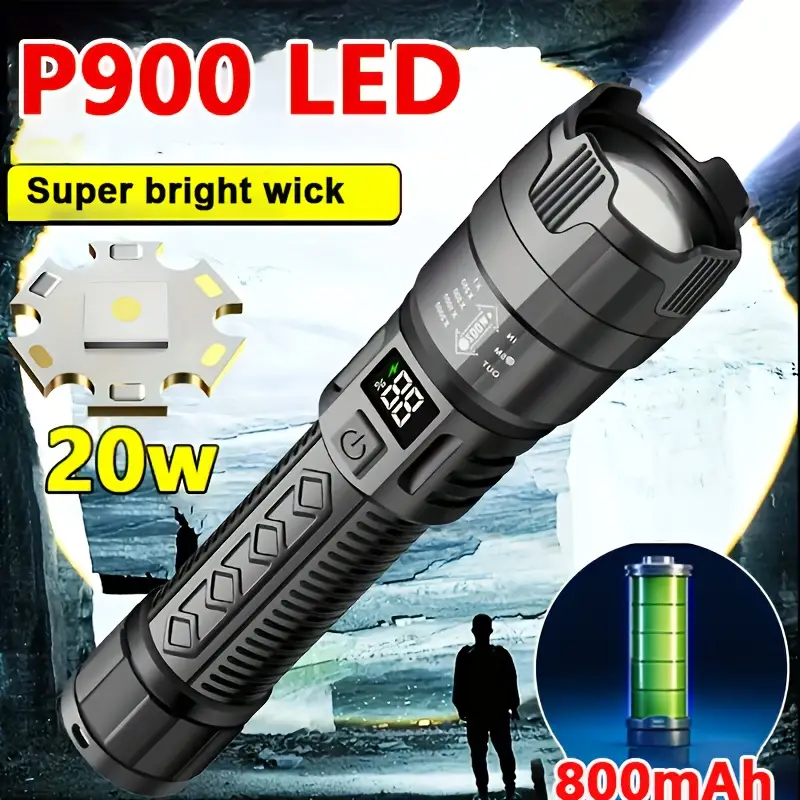 Taktická nabíjecí LED BATERKA