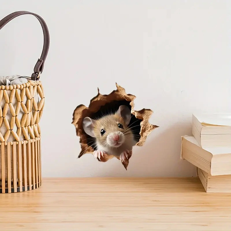 Rozkošná dekorace MYŠÍ DÍRA s MYŠÍ