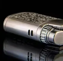 Plynový RETRO ZAPALOVAČ Barva STAROSTŘÍBRO