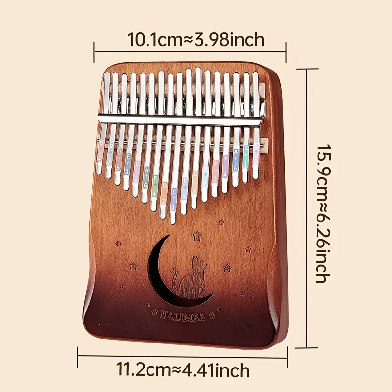 Magický africký hudební NÁSTROJ "KALIMBA"