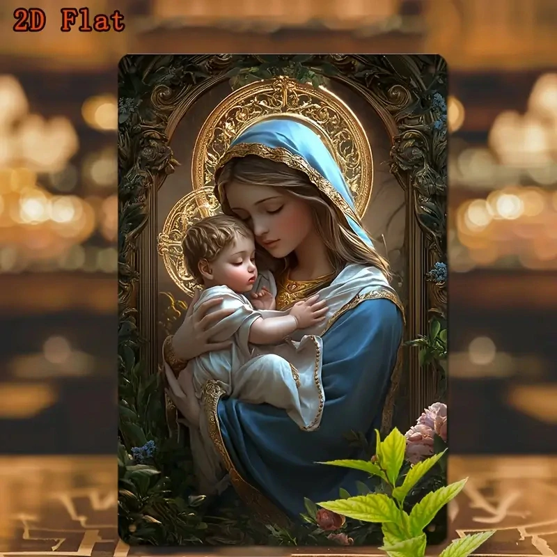 Okouzlující  Panna MARIA VINTAGE UMĚNÍ