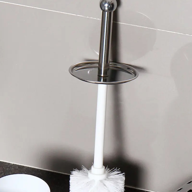 Sada nerezové TOALETNÍ ŠTĚTKY s držákem