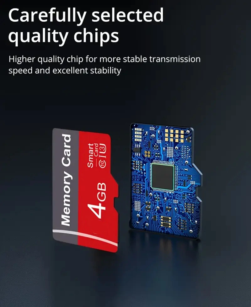 VYSOKORYCHLOSTNÍ MICRO KARTA SD HC 4GB