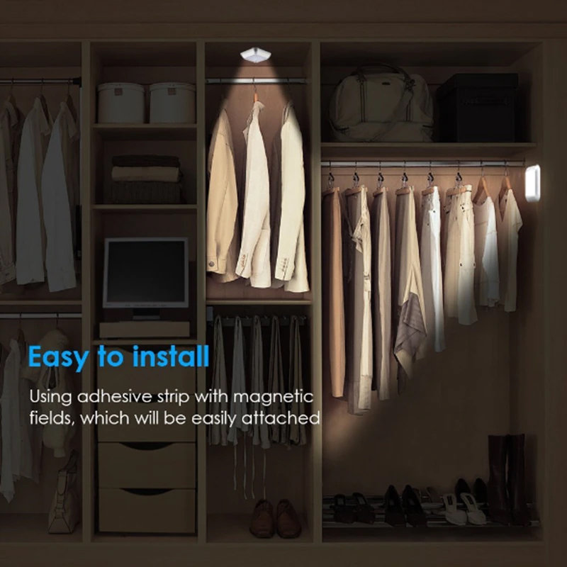 6 LED NOČNÍ INTELIGENTNÍ LAMPIČKA