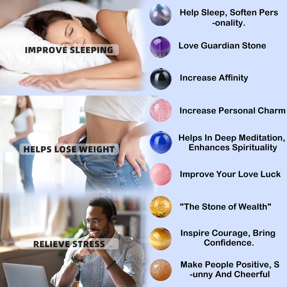 NÁRAMEK z přírodního kamene KOČIČÍ OČI 10 mm 