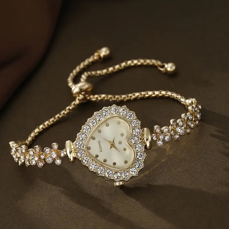 DÁMSKÉ VYKLÁDANÉ HODINKY SRDÍČKO