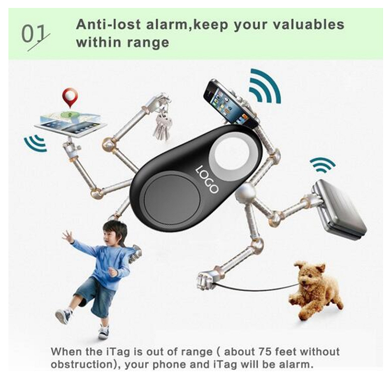 Vodotěsný B L U E T O O T H LOKÁTOR PRO PSY,KOČKY apod.