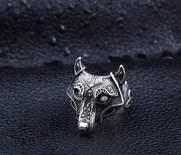 VLK WIKINGSKÝ BOJOVÝ PRSTEN NEREZ