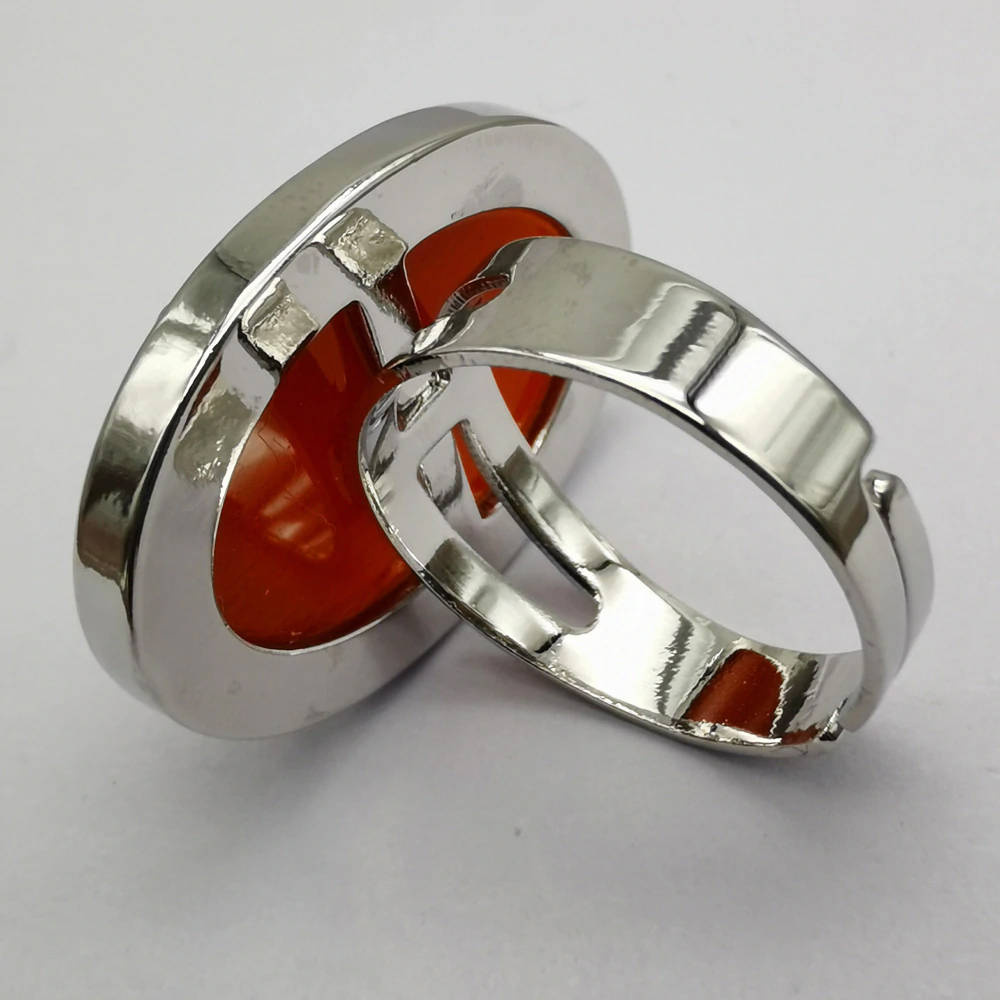 Krásný PRSTEN Karneolový kámen