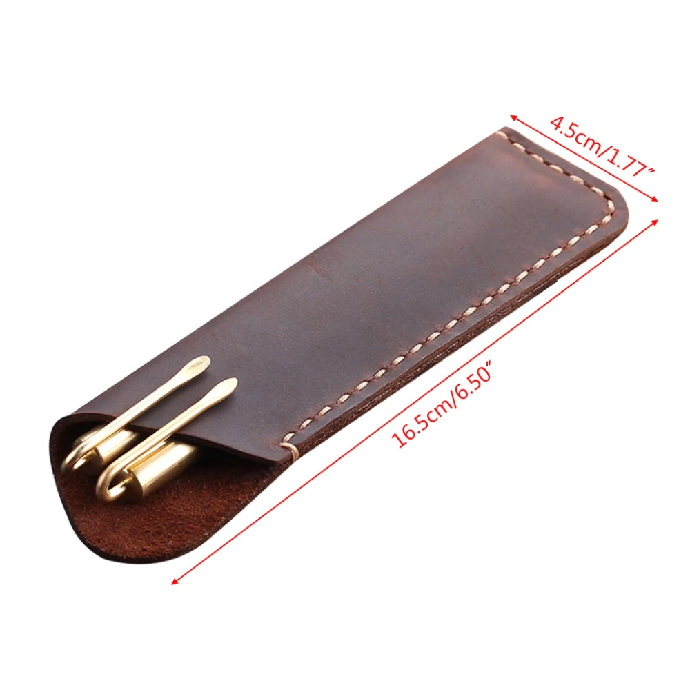 LUXUSNÍ KOŽENÉ POUZDRO na PERO