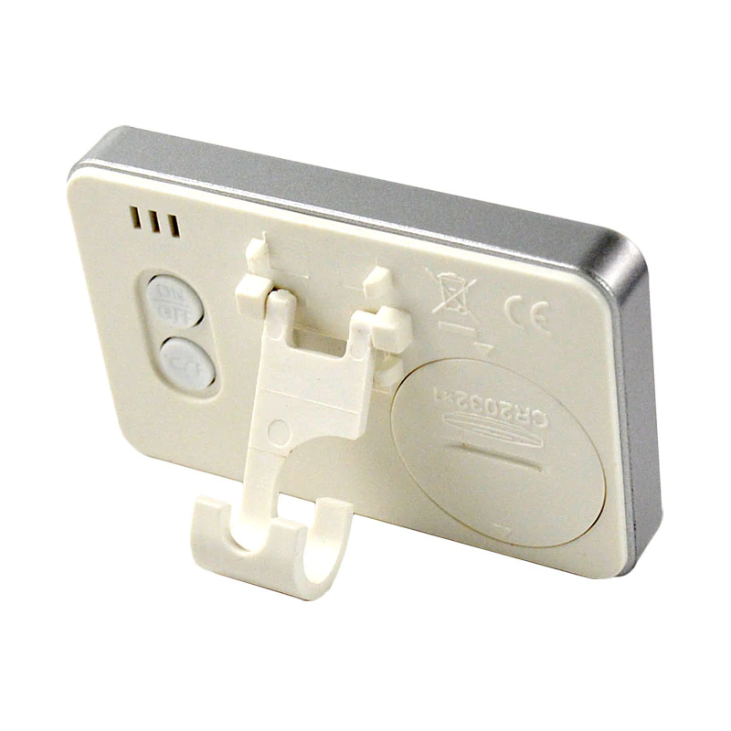 BÍLÝ MINI DIGITÁLNÍ ELEKTRONICKÝ POKOJOVÝ TEPLOMĚR