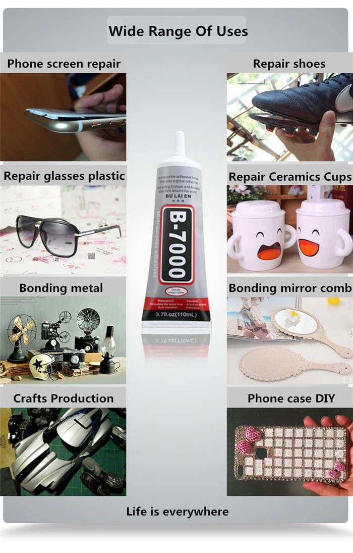 UNIVERSÁLNÍ VÍCEÚČELOVÉ SUPER ÚČINNÉ LEPIDLO B-7000