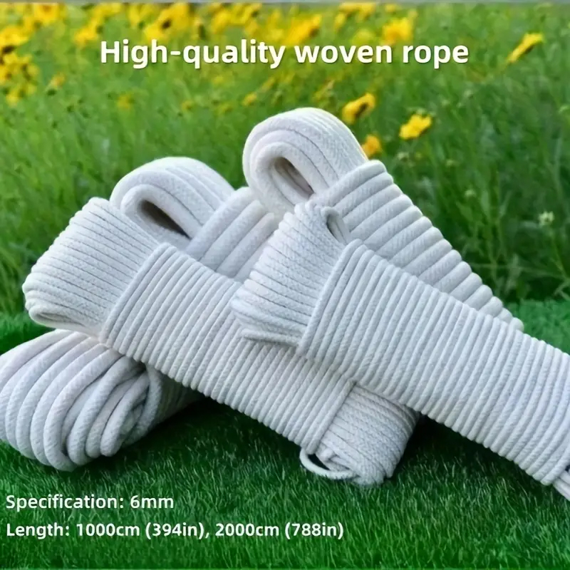 BAVLNĚNÝ PROVÁZEK PRŮMĚR 6mm 10metrů