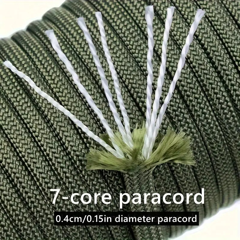 PROVÁZEK "ARMÁDNÍ" ZELENÁ NYLON PRŮMĚR 4mm 5metrů