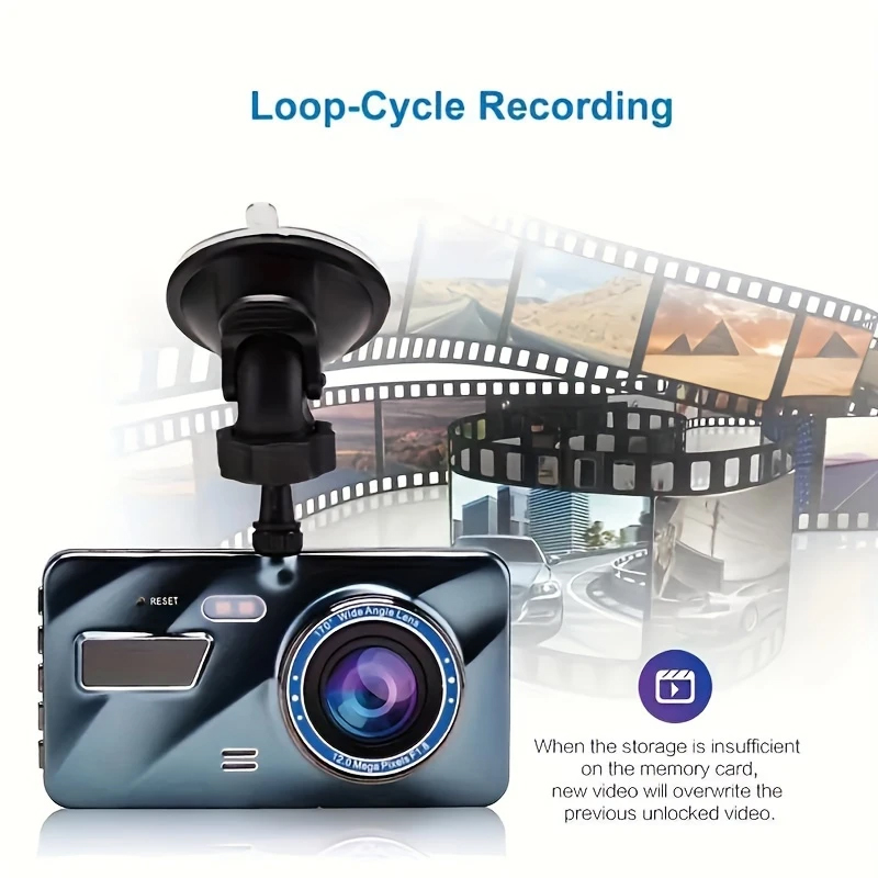 Nová dotyková nahrávací dual KAMERA - REKORDÉR